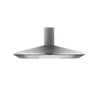 Imagem de Coifa de Parede Brastemp 90 cm Inox Piramidal 5 e 6 Bocas Duplo Filtro BAI91BR