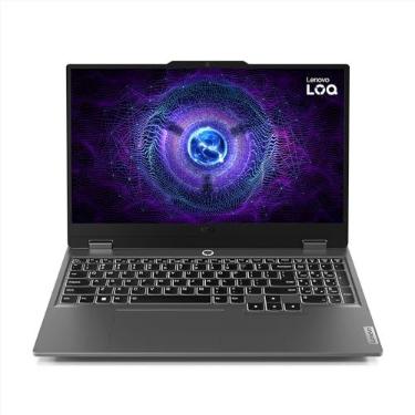 Imagem de Notebook Gamer Lenovo LOQ 15IRX9 Intel Core i7-13645HX 16GB 512GB SSD RTX 4050 Linux 15.6" - 83KHS00600 Luna Grey