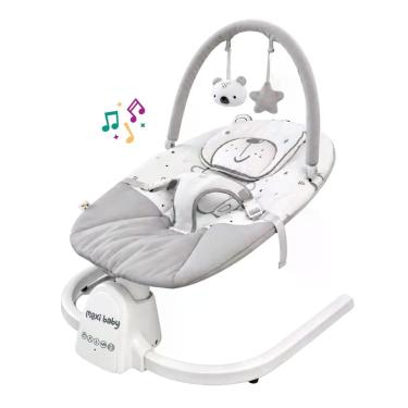 Imagem de Cadeira Descanso Balanço Bebê Elétrica Musical 5 Velocidades 18kg Popp