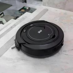 Robô Aspirador de pó WAP W90 Preto Bivolt Com Autonimia até 1h40 3 mod