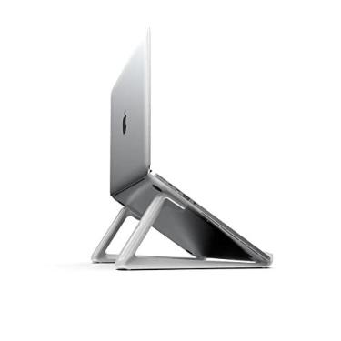 Imagem de Sculpy Suporte Notebook Laptop Apoio Levantar Home Office Ergonômico Compatível com Todas as Marcas Antiderrapante