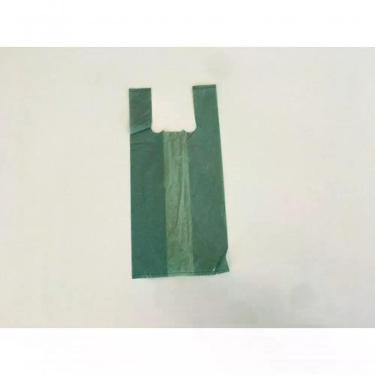 Imagem de Sacola Plástica Reciclada Vários Tamanhos 1KG para Embalagens Reforçada em Polietileno 100% Reciclável Azul, Verde