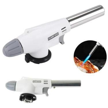 Imagem de Culinário Gourmet Portátil Profissional Maçarico Fogo Regulável - Oási