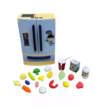 Imagem de Mini Geladeira Infantil com Acessórios - BW162 Importway