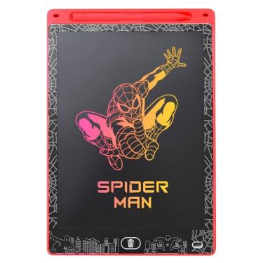 Imagem de Lousa Mágica LED tablet homem aranha infantil LCD + caneta vermelho ed