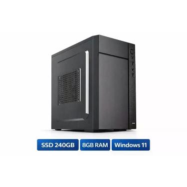 Imagem de Computador Intel Core i3 8GB SSD 240GB Windows 11 Pc Para Trabalho Est