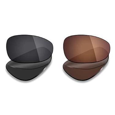Imagem de Mryok 2 pares de lentes polarizadas de substituição para óculos de sol Oakley Juliet – opções
