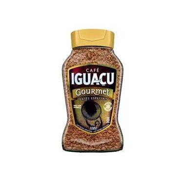 Imagem de Café Solúvel Iguaçu Liofilizado Gourmet Vidro 100g
