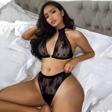 Imagem de Conjunto lingerie sensual - Sutiã e calcinha, rendas sexy - Master