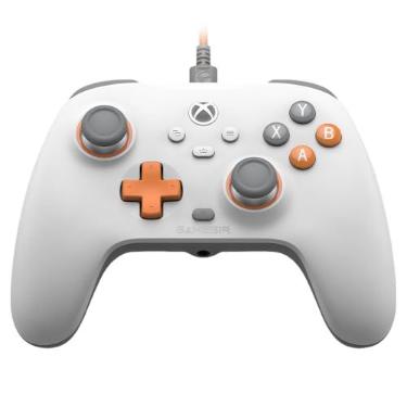 Imagem de GameSir T7 Wired Controller with Hall Effect Joysticks, Plug and Play Gaming Gamepad for Xbox Series X|S, Xbox One, Windows 10/11 & Steam, 3.5mm Audio Jack - White