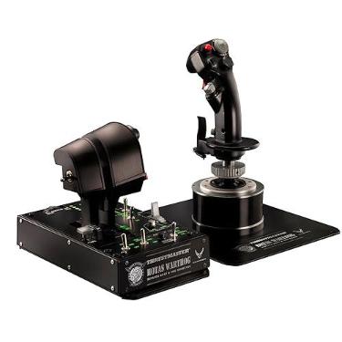 Imagem de Manche e Acelerador Duplo Thrustmaster Hotas Warthog, para PC | Tecnologia HEART HallEffect AccuRate