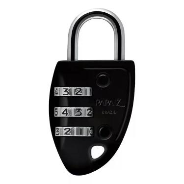 Imagem de Cadeado segredo papaiz cs23 30mm zamac senha código combinação numéric