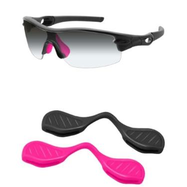 Imagem de Mryok Protetor de nariz de substituição para óculos de sol Oakley Radar Path EV RadarLock, Rosa e preto, One Size