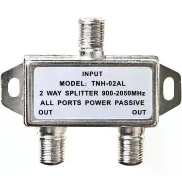 Imagem de Divisor De Antena 2 Saidas Universal Uhf Vhf Digital A Cabo - INTERNEE
