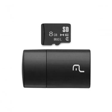 Imagem de Pen Drive 2 Em 1 Leitor Usb + Cartao De Memoria Classe 4...