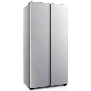 Imagem de Geladeira Hisense Inverter Side by Side RS3P428, 441 Litros, Inox - 22