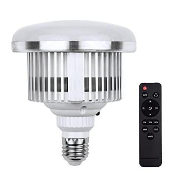 Imagem de Lâmpada LED 85W 3000K-6500K Lâmpada fotográfica Lâmpada economizadora de energia Brilho ajustável Suporte E27 com controle remoto para estúdio fotográfico Armazém doméstico Escritório Hotel
