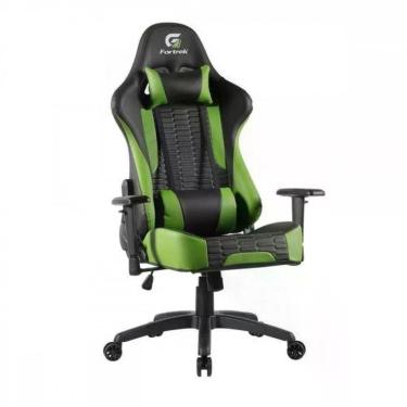 Imagem de Cadeira Gamer Fortrek Cruiser Preta-verde Pct -1