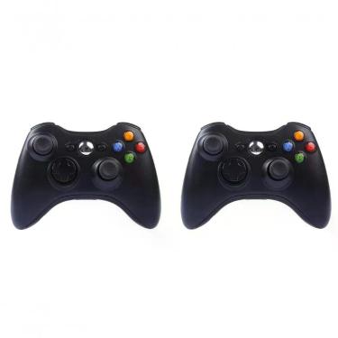 Imagem de Kit 2 Controle Joystick Xbox 360 Original Feir Sem Fio