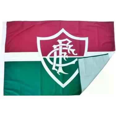 Imagem de Bandeira Fluminense Fan 1 Face 77 x 1,28 - JC Flâmulas