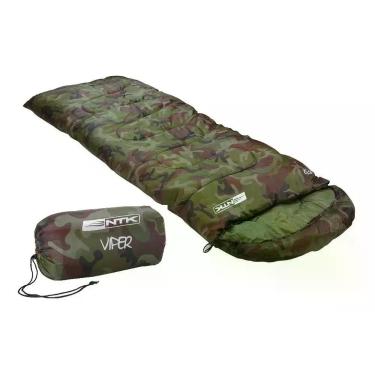 Imagem de Saco De Dormir Nautika Viper Camuflado Com Capuz De 5º A 12