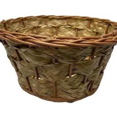 Imagem de Cesto Cachepo Vime Claro Especial Decoração 15x21x31 Ref.858 - FLORA F