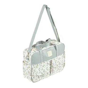 Imagem de Bolsa de Ombro para Mamãe, Bolsa para Fraldas à Prova d'água de Grande Capacidade, Alça de Ombro Ajustável para Mamãe Em Viagem (Coelhinho)