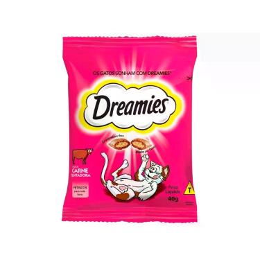 Imagem de Caixa Com 6 Dreamies Carne Para Gatos Adultos 40 G