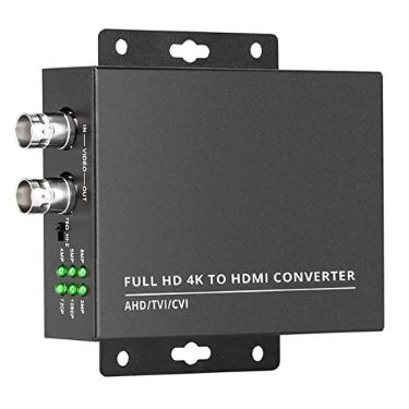 Imagem de Wsdcam Conversor TVI para HDMI Full HD 4K, 1080p/720p/4K/8MP/5MP/4MP/3MP, conversor de vídeo BNC para HDMI (TVI+CVBS+CVI 4MP+AHD 5MP)