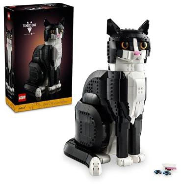 Imagem de LEGO Ideas Gato Frajola, Ideia de Presente para Fãs de Animais 21349