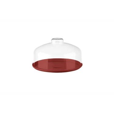 Imagem de Porta queijo minas cozy 14,5cm vermelho bold coza