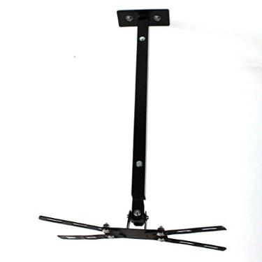 Imagem de Suporte de Teto e Parede Para Projetor LED Multimidia 1200 Lumens Preto