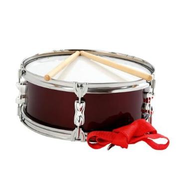 Imagem de Luwecf Caixa de Bateria Profissional de 13 Polegadas, Instrumento Musical para Adolescentes E Crianças em Apresentações.