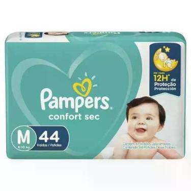 Imagem de Fralda Pampers Confort Sec M 6 à 10 kg