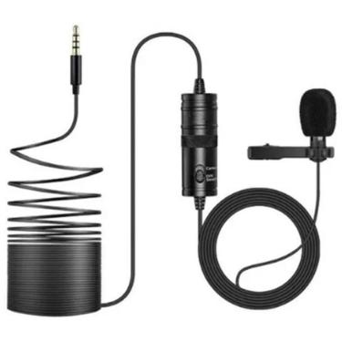 Imagem de Microfone Lapela Profisional Para Celular E Pc Camera P2 P3 - A.R Vari