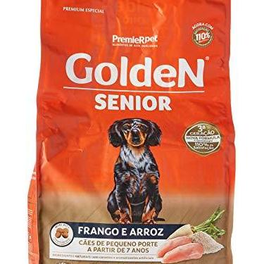 Imagem de Premier Pet Ração Golden Fórmula Mini Bits Senior Para Cães Adultos De Pequeno Porte Sabor Frango E Arroz 3Kg Para Todas Pequeno Idosos