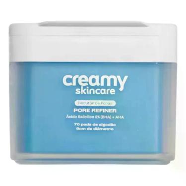 Imagem de Creamy Skincare Pore Refiner 70 Pads  Suaviza Poros Dilatados, Refina 