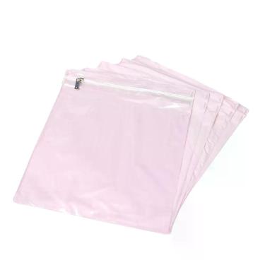 Imagem de Kit 5 Peças Saco Organizador Impermeável com Zíper e Visor Transparent