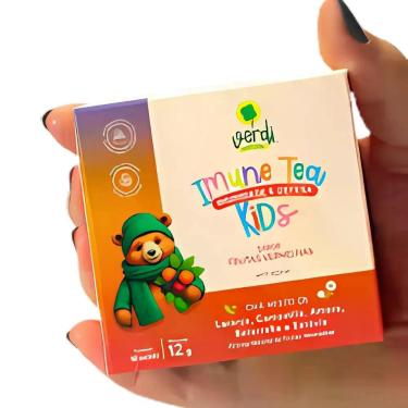 Imagem de Chá Infantil Natural Imune Tea Kids Frutas Vermelhas - Verdi Natural -
