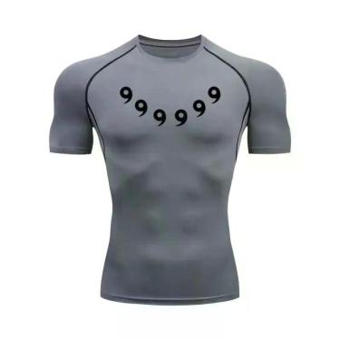 Imagem de Conjunto De Fitness Masculino De Secagem Rápida Com Estampa De Anime, 