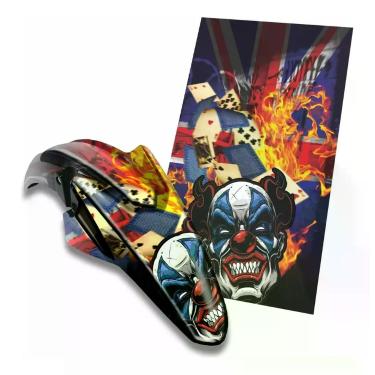 Imagem de Adesivo De Moto Paralama Personalizado Superfícies Lisas 008 - Resitan