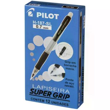 Imagem de Lapiseira 0.7MM Supergrip H-187 Preta - Pilot