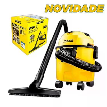 Imagem de Aspirador de Pó e Água 3 em 1 1500W 10L Kärcher WDL 1 com Soprador e F