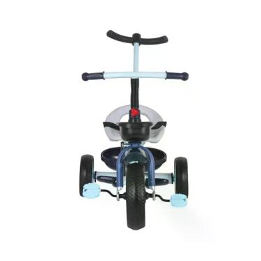 Imagem de Triciclo Infantil com Empurrador e Pedal- Azul UNITOYS