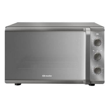 Imagem de Forno Elétrico de bancada Mueller Espelhado 50 litros e 3 Modos de Ass