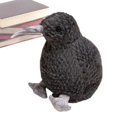 Imagem de Shakven Brinquedo de pelúcia de pássaro kiwi, animal de pelúcia de pássaro kiwi - Brinquedo Kiwi de Pelúcia Animal Pássaro - Brinquedo de pelúcia animal fofo para crianças, boneca kiwi plushie