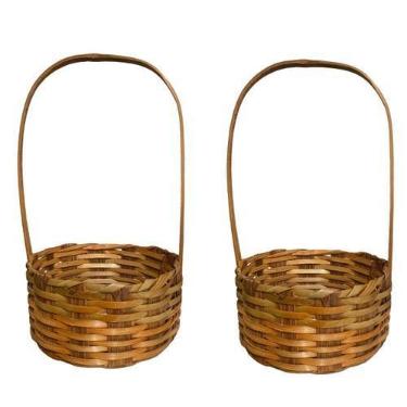Imagem de Cesta De Bambu 28x17 Arranjinho Festa Junina doces -4 un - Blook
