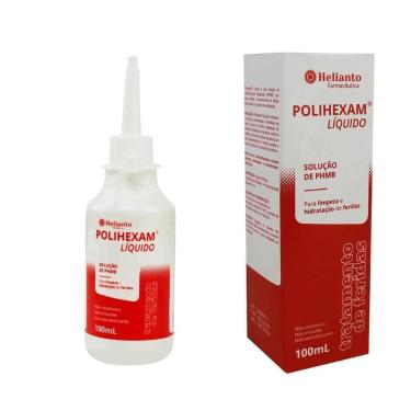 Imagem de Solução Polihexam Liquido Com PHMB 100ML Helianto