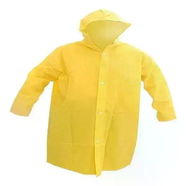 Imagem de Capa De Chuva Impermeável Pvc Forrado C/capuz BRASCAMP, G