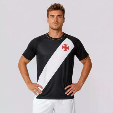 Imagem de Camisa Vasco Fluidez Preta - Braziline, EG